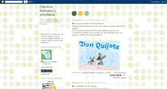 Desktop Screenshot of cuentosfantasiasyaventuras.blogspot.com