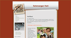 Desktop Screenshot of ketenanganhati.blogspot.com