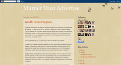 Desktop Screenshot of murdermustadvertise.blogspot.com