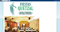 Desktop Screenshot of fiestasquetzal.blogspot.com