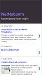 Mobile Screenshot of netnotlarim.blogspot.com
