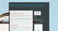 Desktop Screenshot of librarypwms.blogspot.com