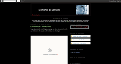 Desktop Screenshot of memoriasdeunmiko.blogspot.com