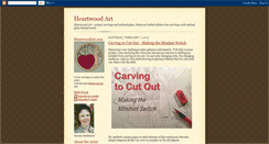 Desktop Screenshot of heartwoodart.blogspot.com