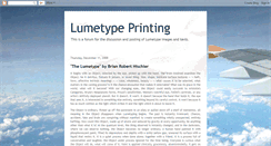 Desktop Screenshot of lumetype.blogspot.com