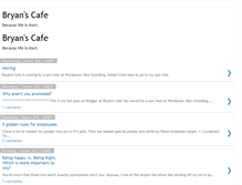 Tablet Screenshot of bryanscafe.blogspot.com