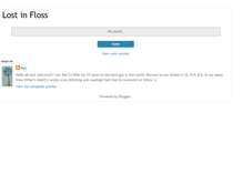 Tablet Screenshot of lostinfloss.blogspot.com