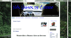 Desktop Screenshot of nosvamosdecarro.blogspot.com