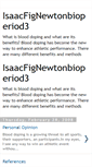 Mobile Screenshot of isaacfignewtonscientistchsbiop3.blogspot.com