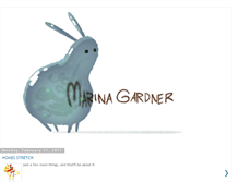 Tablet Screenshot of marinathegardner.blogspot.com