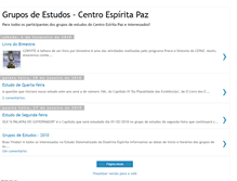 Tablet Screenshot of estudoscepaz.blogspot.com