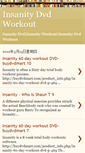 Mobile Screenshot of insanity-dvd-workout.blogspot.com