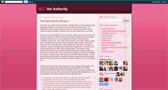 Desktop Screenshot of herauthority.blogspot.com