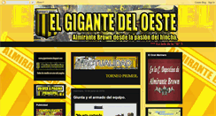 Desktop Screenshot of giganteoeste.blogspot.com