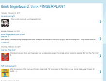 Tablet Screenshot of fingerplant.blogspot.com