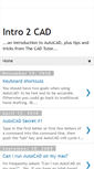 Mobile Screenshot of intro2cad.blogspot.com