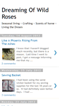 Mobile Screenshot of dreamingofwildroses.blogspot.com