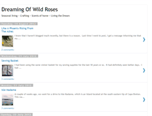 Tablet Screenshot of dreamingofwildroses.blogspot.com