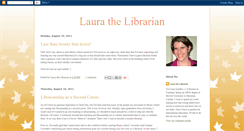 Desktop Screenshot of lauralearnsthelibrary.blogspot.com