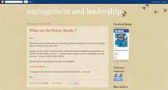 Desktop Screenshot of leaders-managers.blogspot.com