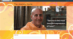 Desktop Screenshot of hhradhanathswami.blogspot.com