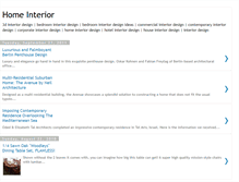 Tablet Screenshot of homeinterior-faizin.blogspot.com