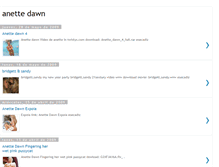 Tablet Screenshot of anette-dawn-bridgett.blogspot.com
