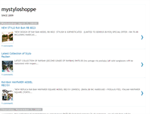 Tablet Screenshot of mystyloshoppe.blogspot.com
