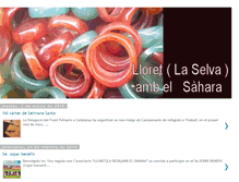 Tablet Screenshot of lloretsahara.blogspot.com
