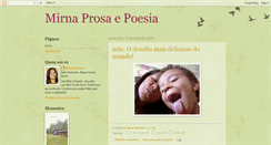 Desktop Screenshot of mirnaprosaepoesia.blogspot.com