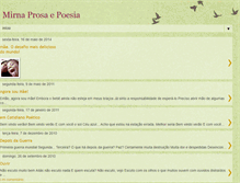 Tablet Screenshot of mirnaprosaepoesia.blogspot.com