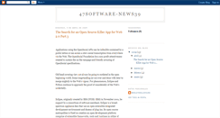 Desktop Screenshot of 47software-news39.blogspot.com