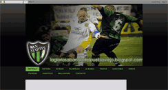 Desktop Screenshot of lagloriosabandadelpuebloviejo.blogspot.com