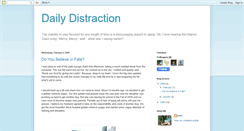 Desktop Screenshot of dailydistraction-beth.blogspot.com