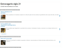 Tablet Screenshot of estravagariosiglo21.blogspot.com