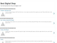 Tablet Screenshot of bestdigitalshop.blogspot.com