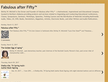 Tablet Screenshot of fabulousafterfifty.blogspot.com