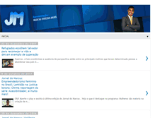 Tablet Screenshot of jornaldomarcus.blogspot.com