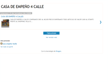 Tablet Screenshot of casadeempeno4calles.blogspot.com