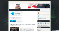 Desktop Screenshot of immigration1usa.blogspot.com