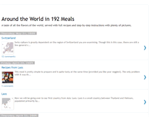Tablet Screenshot of 192meals.blogspot.com