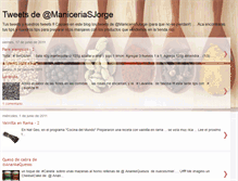 Tablet Screenshot of maniceriasanjorge.blogspot.com