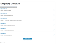 Tablet Screenshot of lenguajeyliteraturabachillerato.blogspot.com