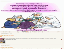 Tablet Screenshot of naungankasih.blogspot.com