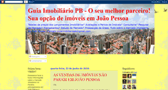 Desktop Screenshot of guiaimobiliariopb.blogspot.com