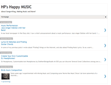 Tablet Screenshot of hpshappymusic.blogspot.com