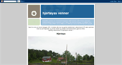 Desktop Screenshot of hjertoyasvenner.blogspot.com