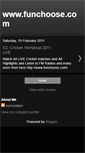 Mobile Screenshot of funchooose.blogspot.com