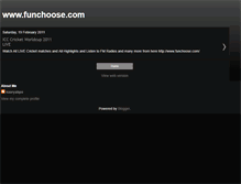 Tablet Screenshot of funchooose.blogspot.com