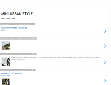Tablet Screenshot of miniurbanstyle.blogspot.com